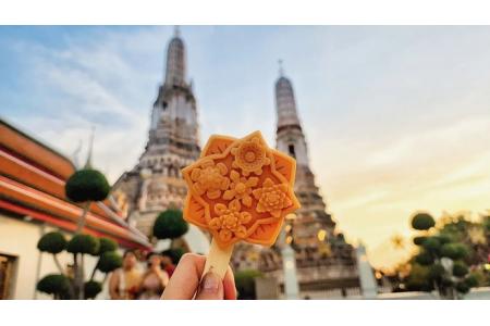 Độc lạ kem Thái Lan được mệnh danh là “bông hoa Bình Minh”