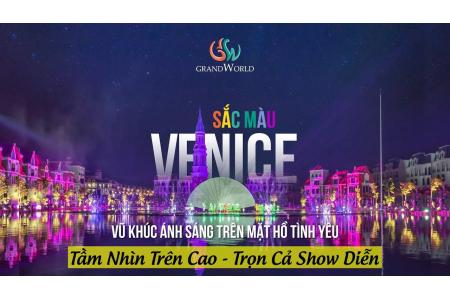 Nhạc nước Grand World Phú Quốc – Sân khấu nhạc nước trên sông mang đẳng cấp Thế giới